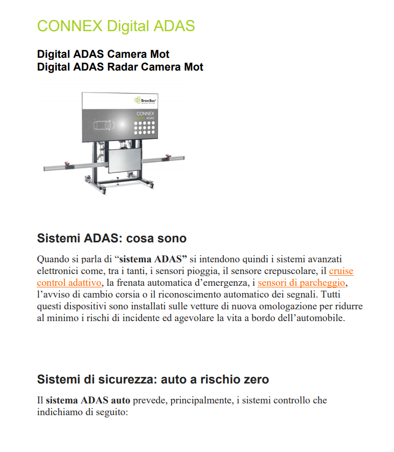 SISTEMI ADAS